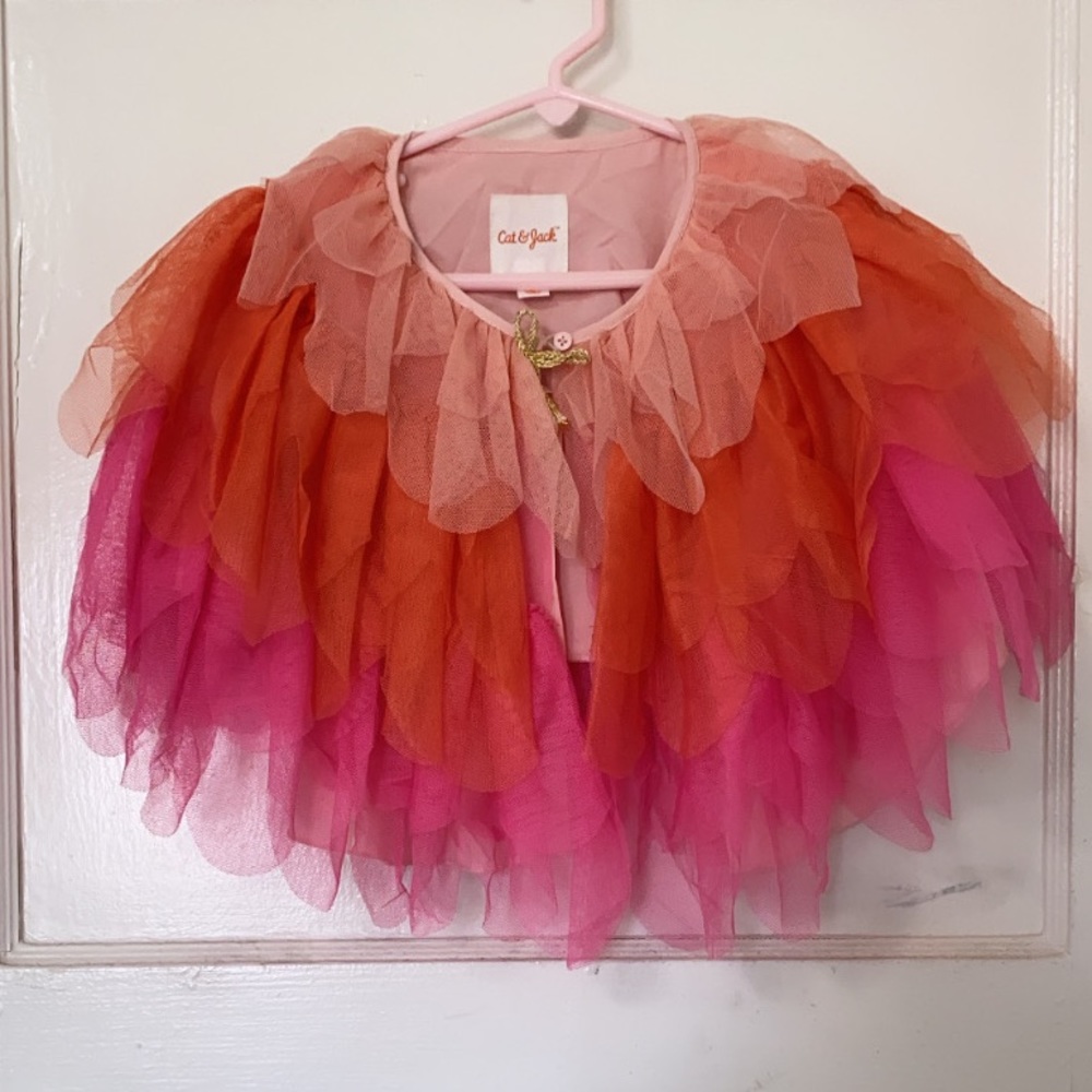 Girls colorful cape